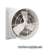 Quạt vỏ nhựa composite trực tiếp 660MM