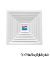 Quạt hút âm trần Deton AT 600-2 (khung 600 mm)